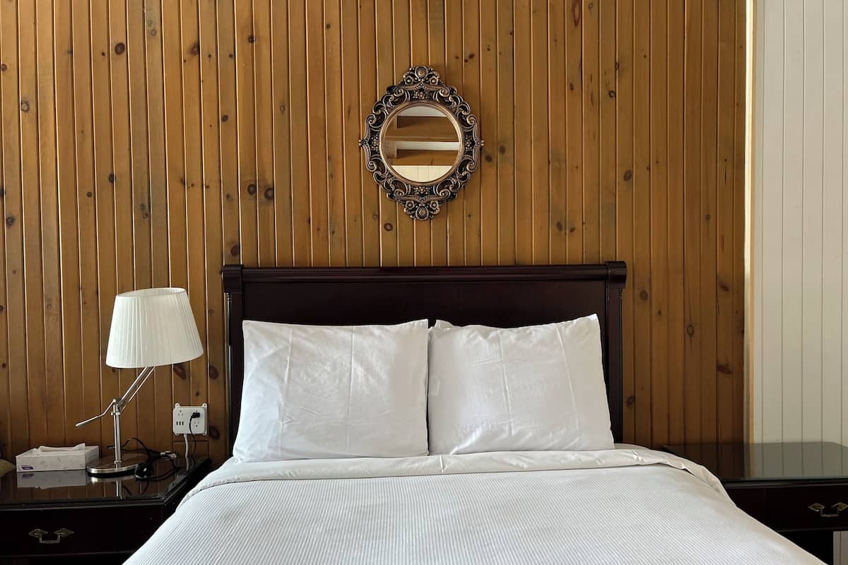 Habitación estándar, 1 cama Queen size y sofá cama | Escritorio, cortinas blackout y tabla de planchar con plancha