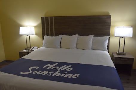 Select Comfort beds, individually furnished, desk, blackout drapes