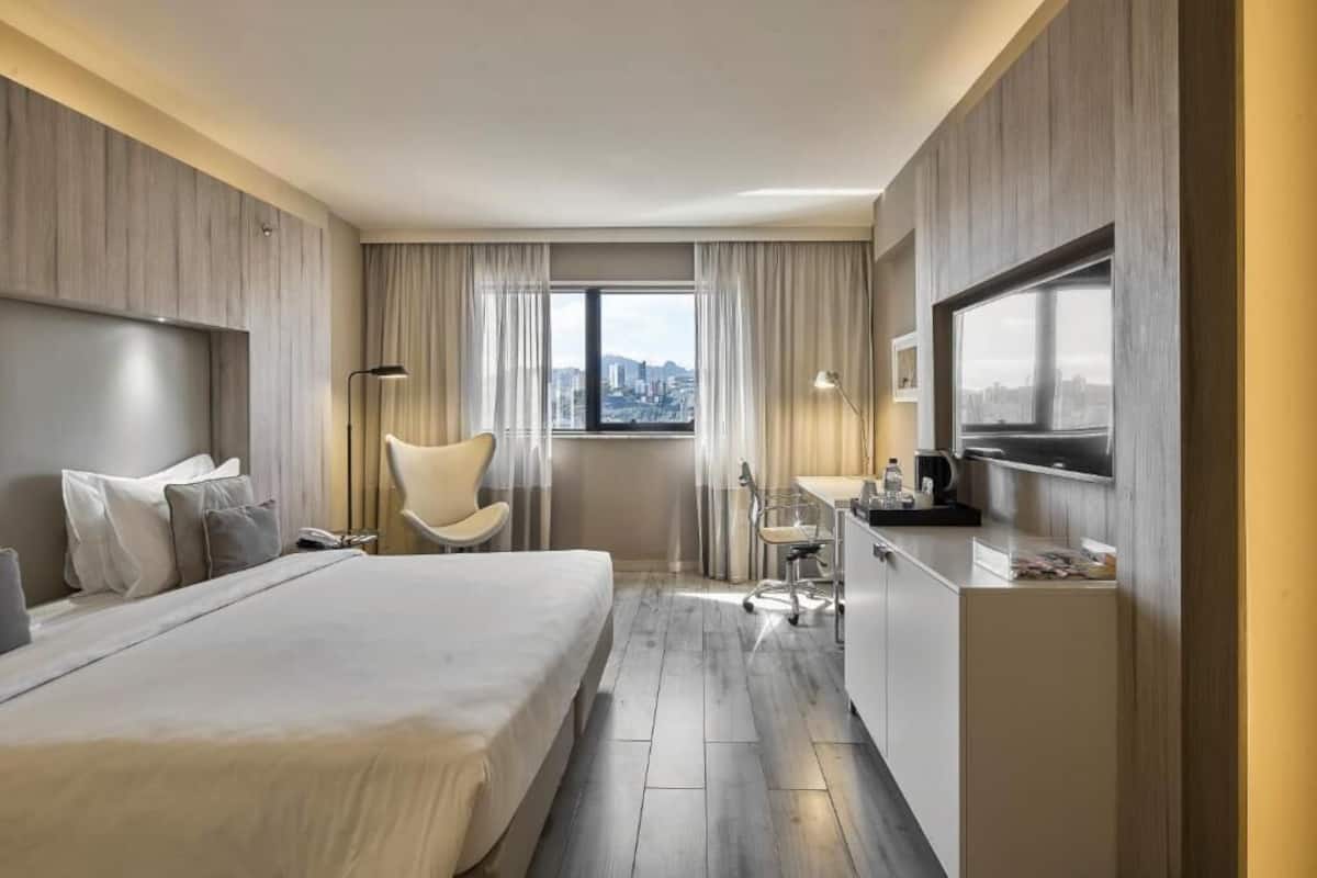Minibar, in-room safe, desk, blackout curtains