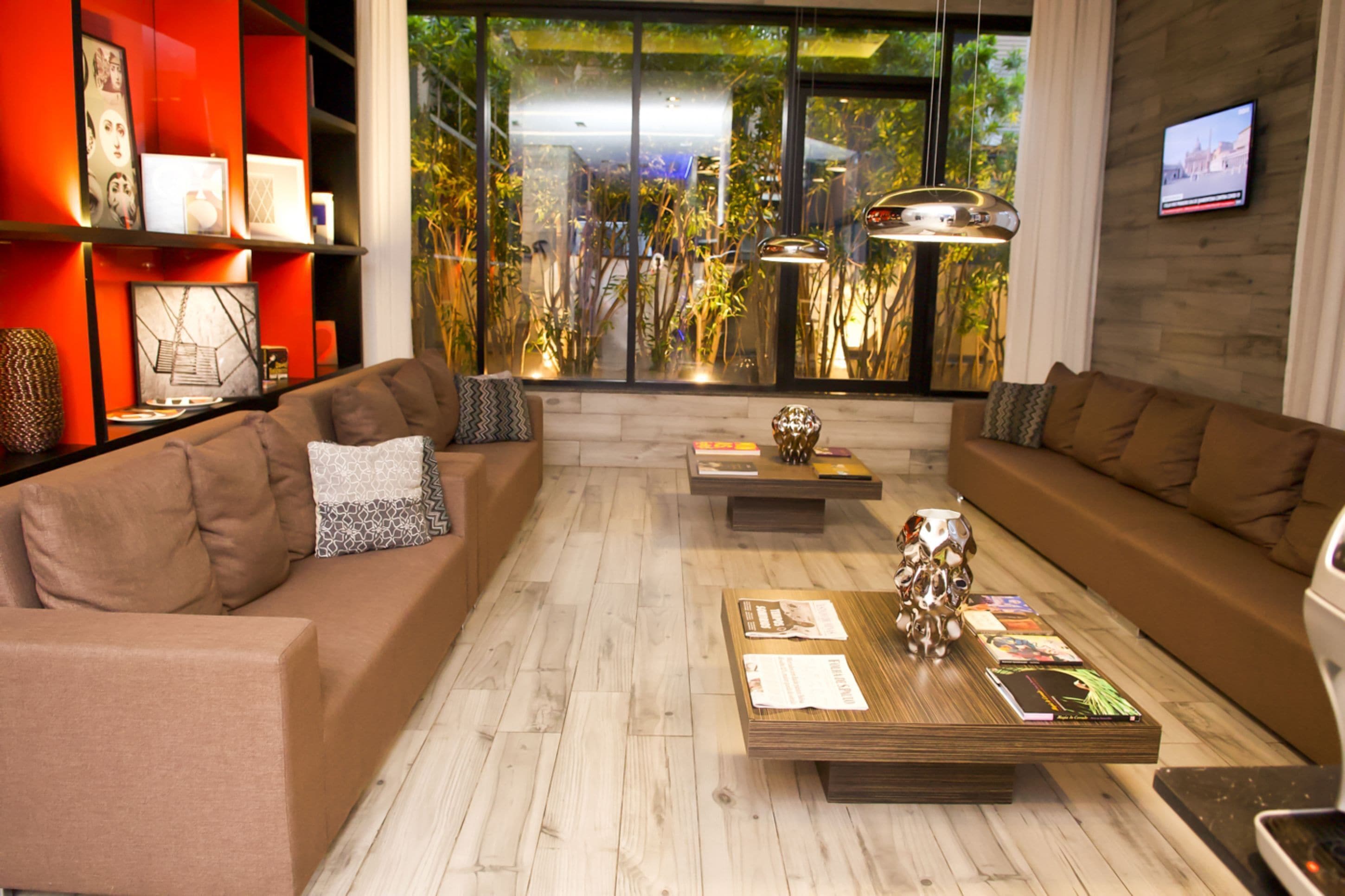 บริเวณนั่งเล่นที่ล็อบบี้