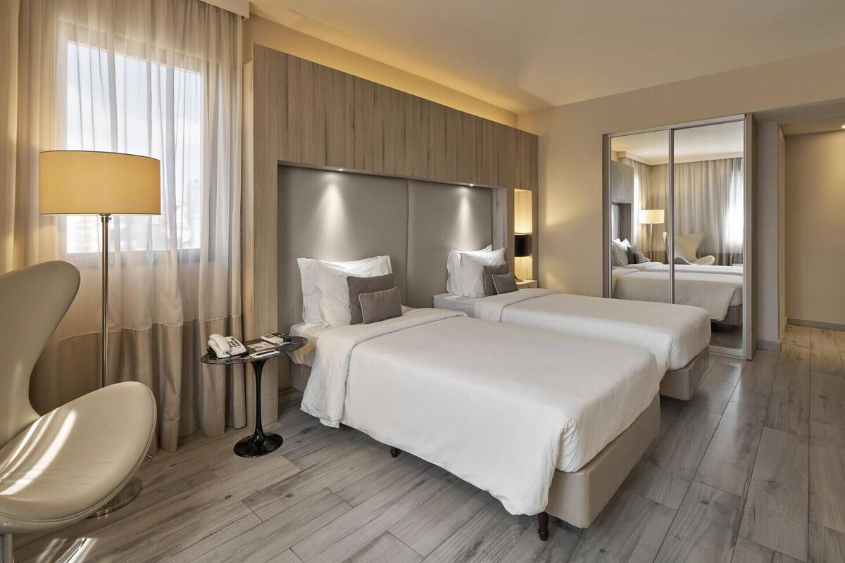 Minibar, in-room safe, desk, blackout curtains