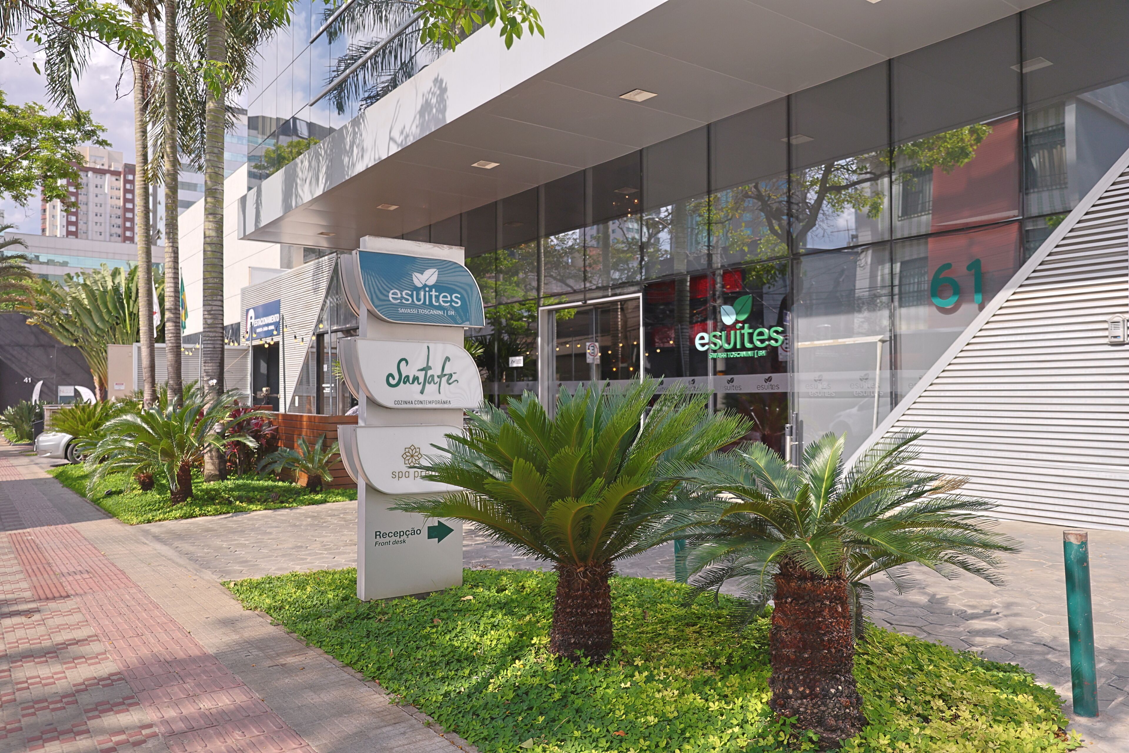 Fassade der Unterkunft