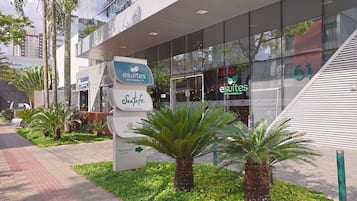 Fassade der Unterkunft