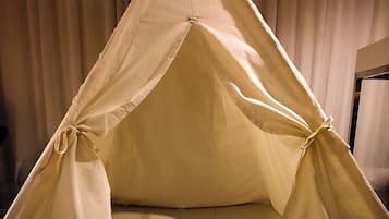 Family Room, Multiple Beds | Minibar, in-room safe, desk, laptop workspace