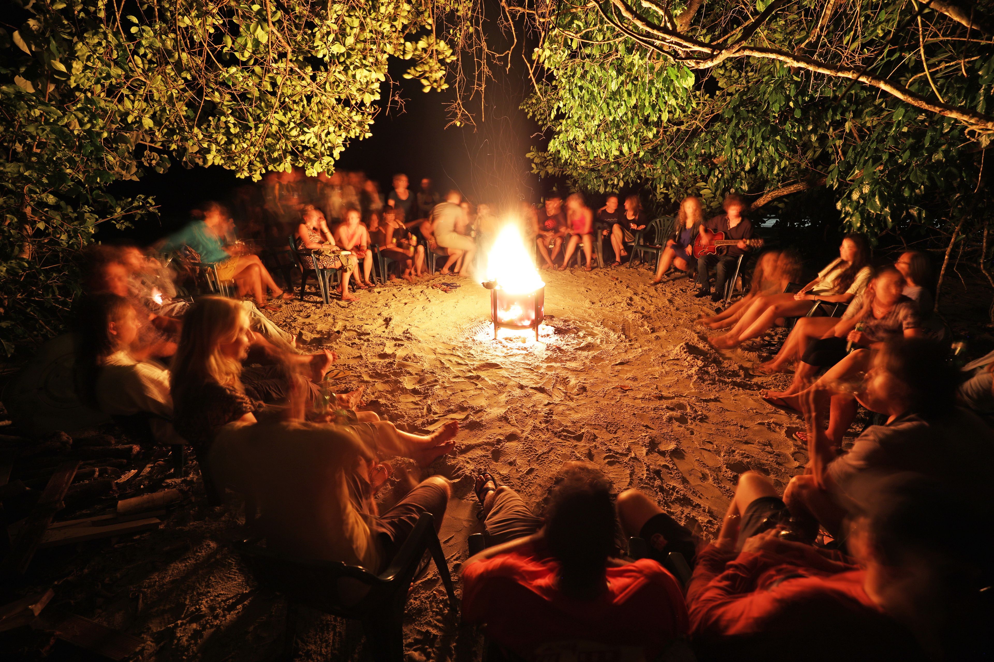 on the beach, beach volleyball
