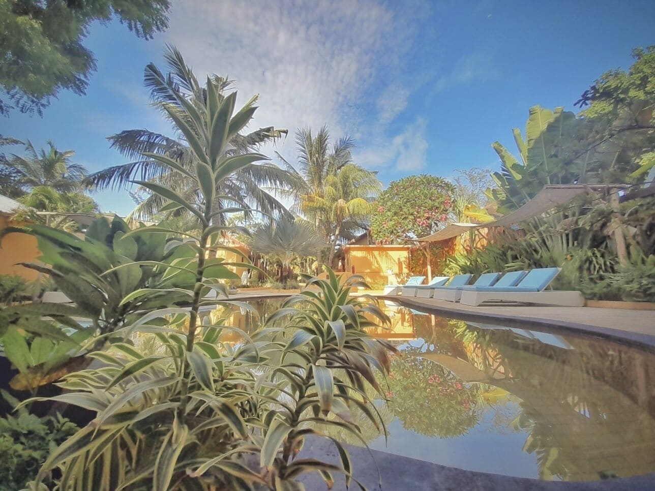 Fassade der Unterkunft