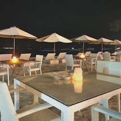 Vue sur la plage