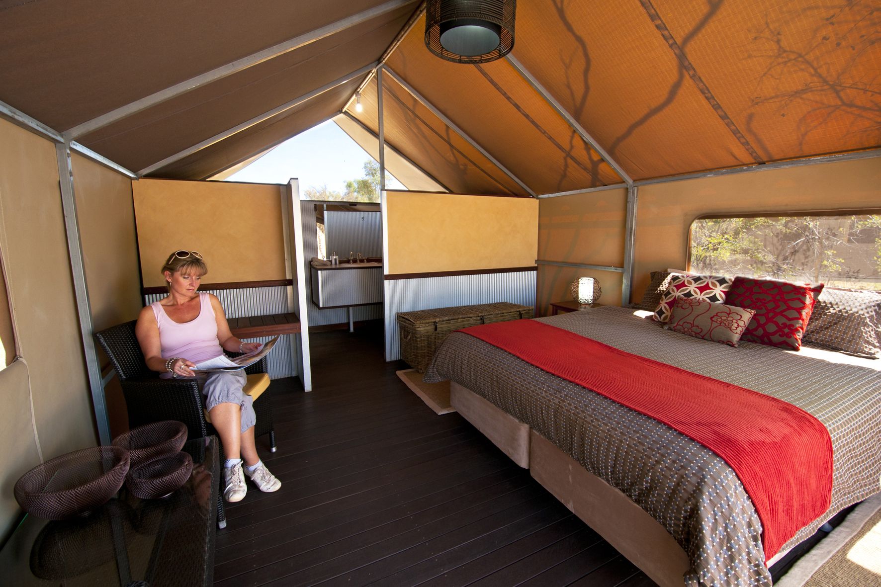Superior tent (1 King Bed) | Beddengoed