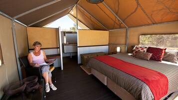 Superior tent (1 King Bed) | Beddengoed