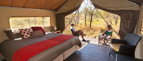 Telt – superior (1 King Bed) | Sengetøy