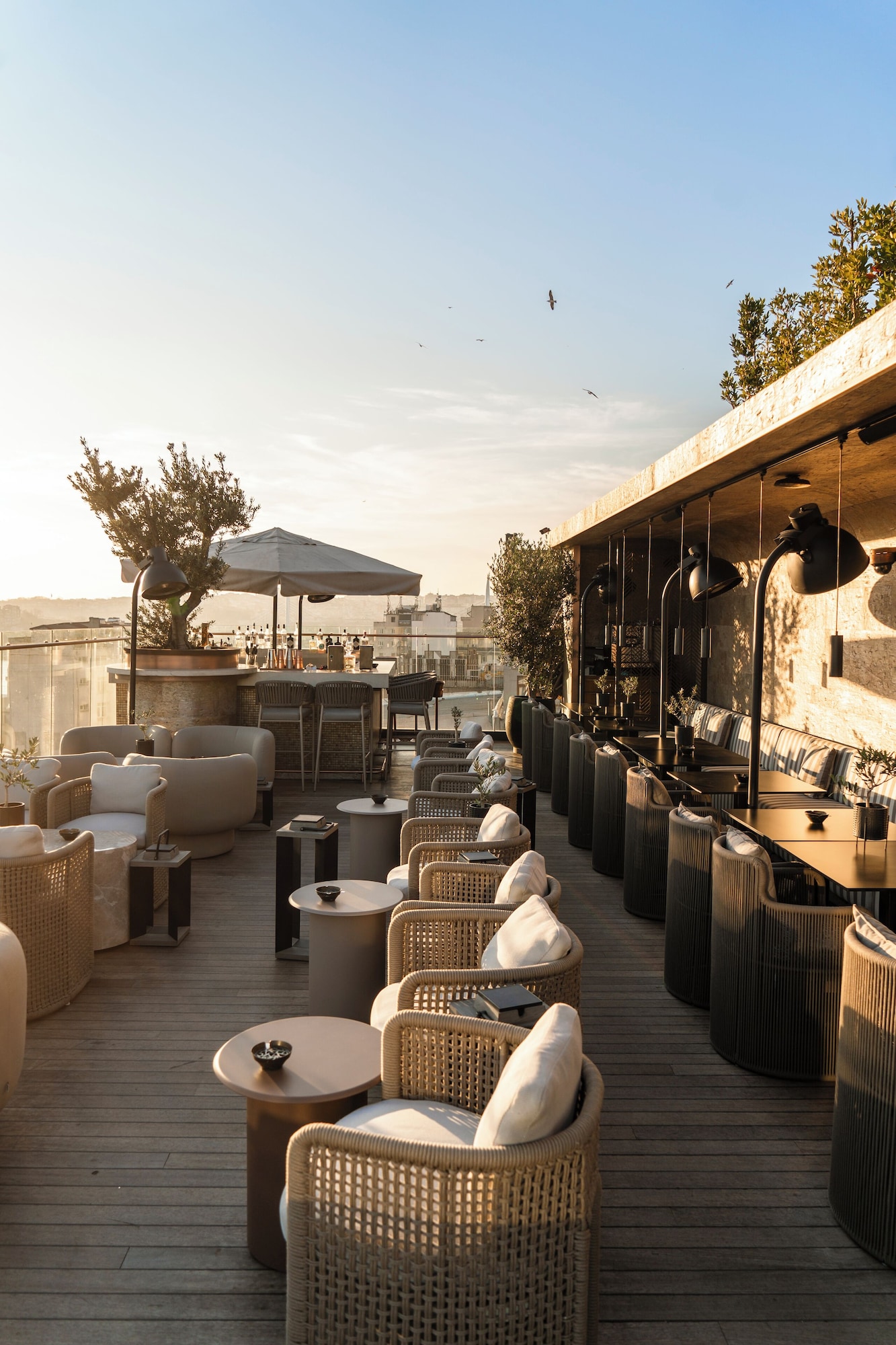 Rooftop terrace