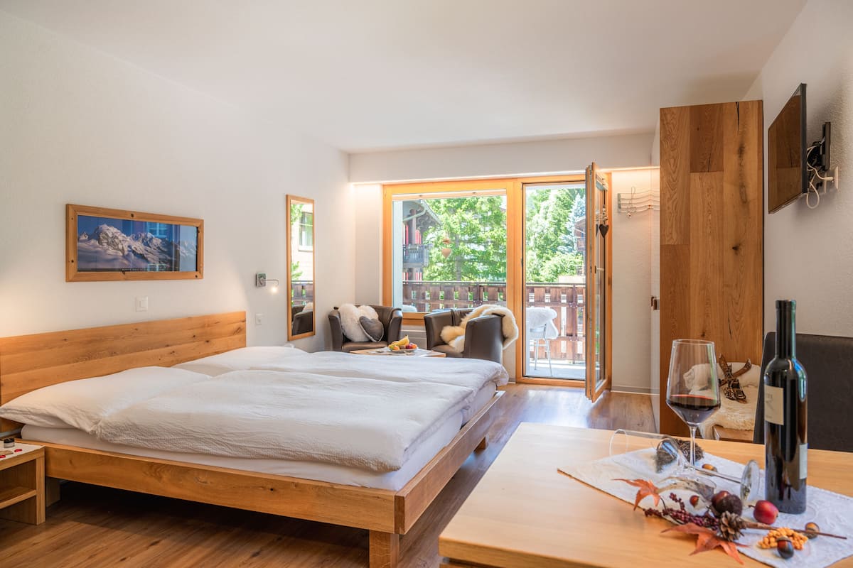 Boutique Studio Süd mit Blick auf’s Matterhorn