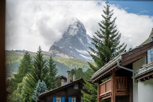 Estúdio design, sacada, vista para a montanha (South, Matterhorn view) | Terraço/pátio