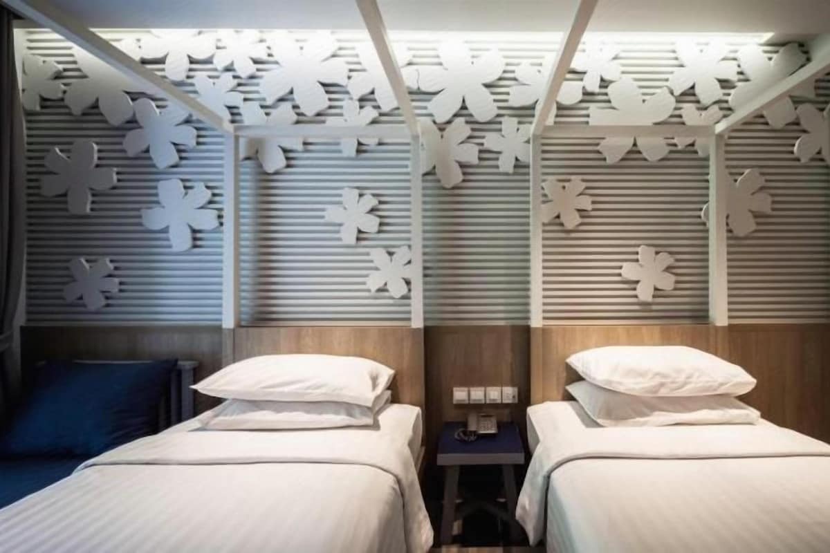 In-room safe, desk, blackout curtains, free cots/infant beds