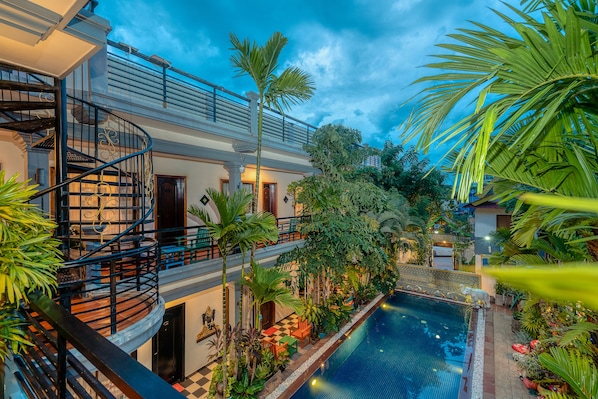 Front of property - Asanak D'Angkor Boutique Hotel (Siem Reap)