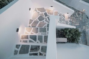 Luxury Studio Suite, Balcony, Sea View | Terrace/patio -  Petros Studios & Suites (Naxos)