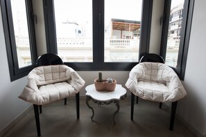 Sala de estar en el lobby