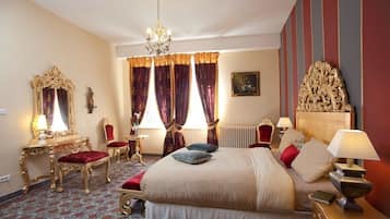 Premium bedding, individually decorated, individually furnished