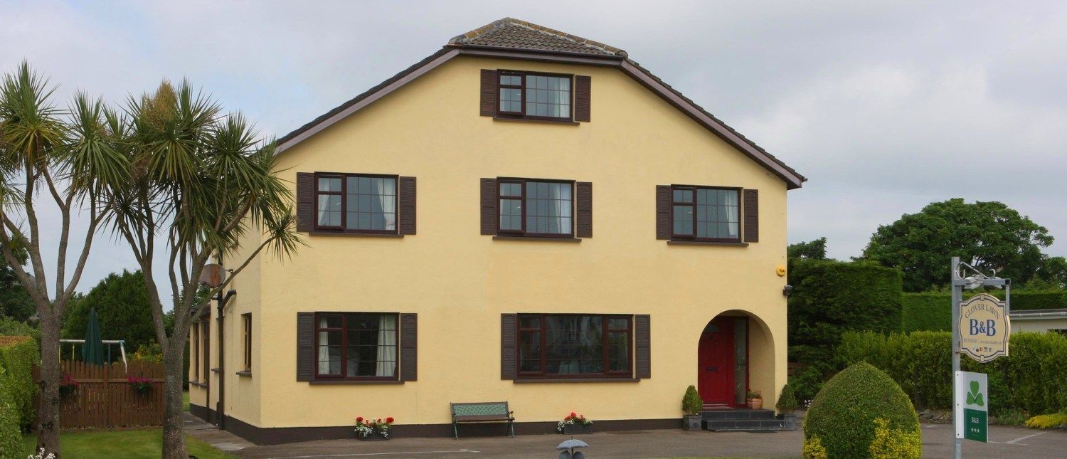 Façade de l’hébergement