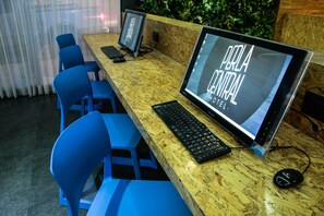 Business center - Perla Central Hotel (Guadalajara)