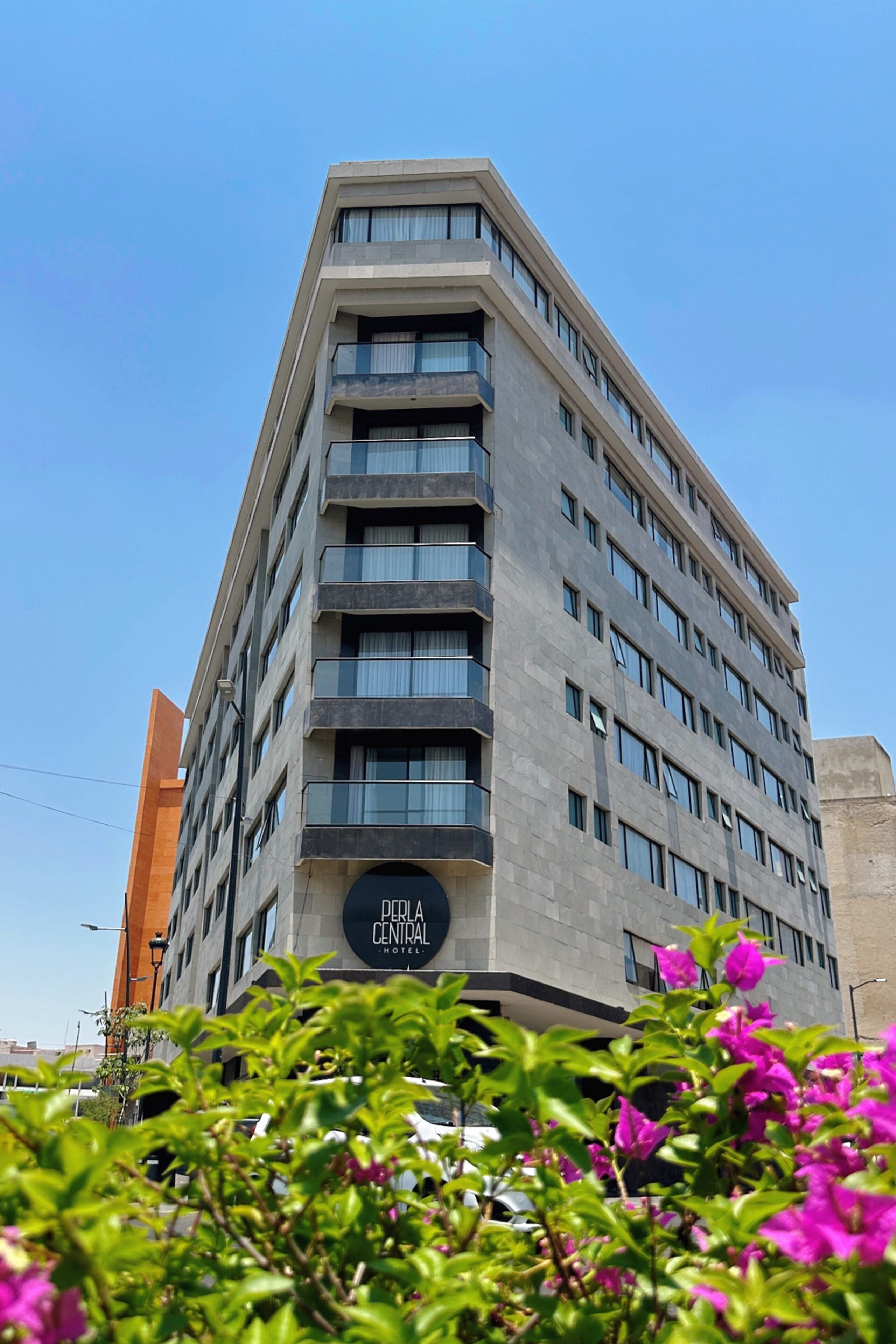 Voorkant van accommodatie