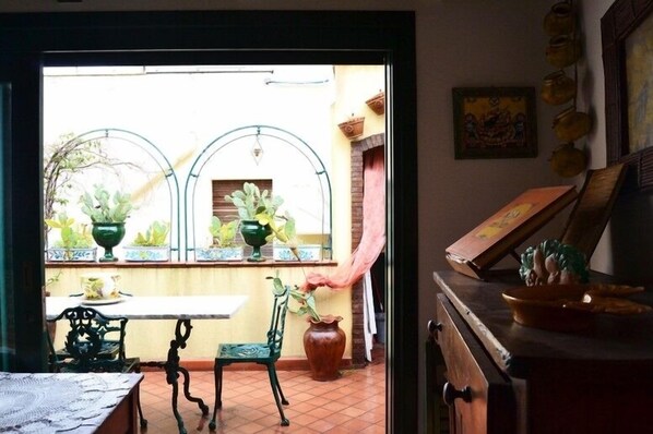 Essbereich im Zimmer