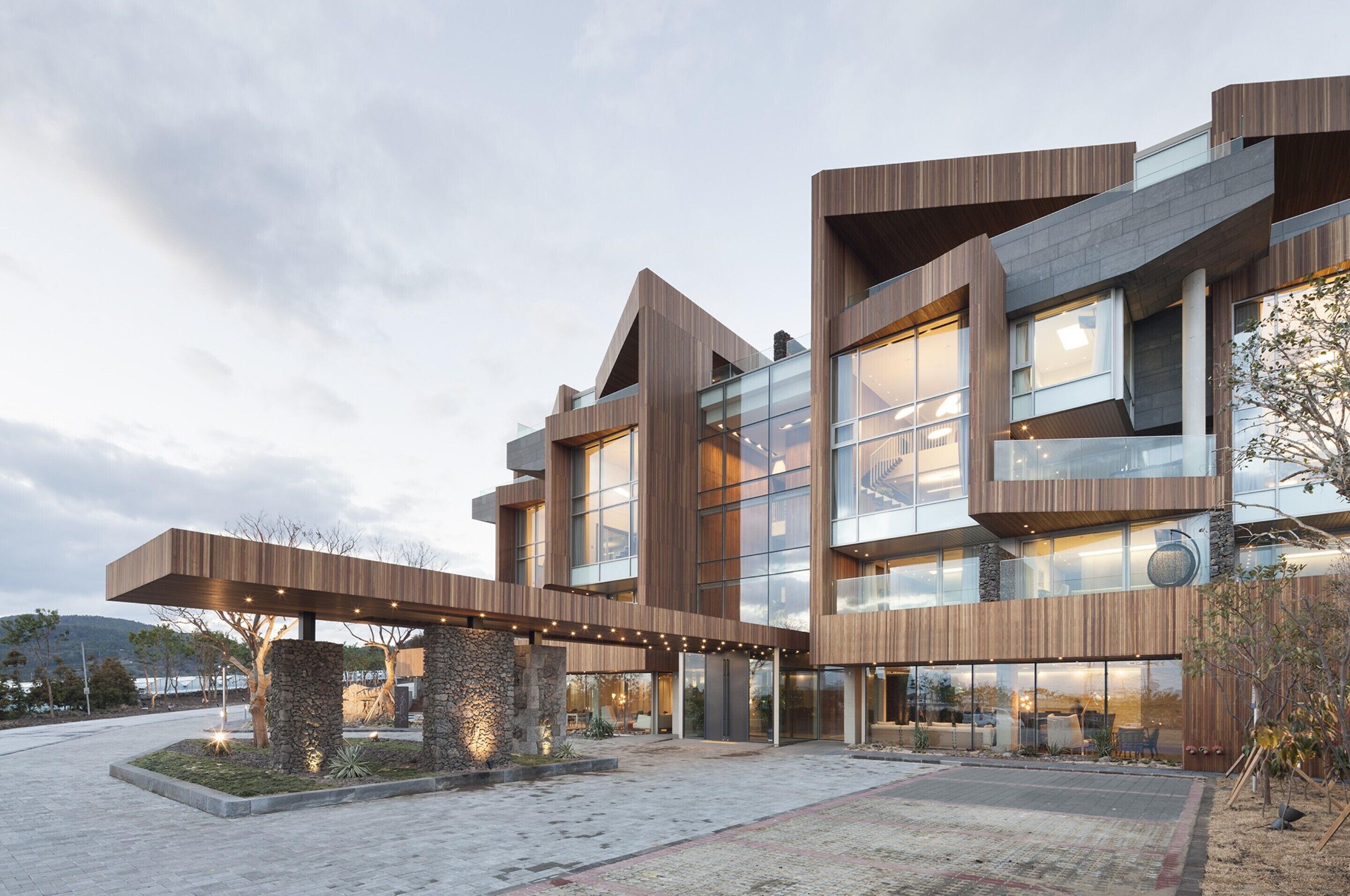 Fachada da propriedade