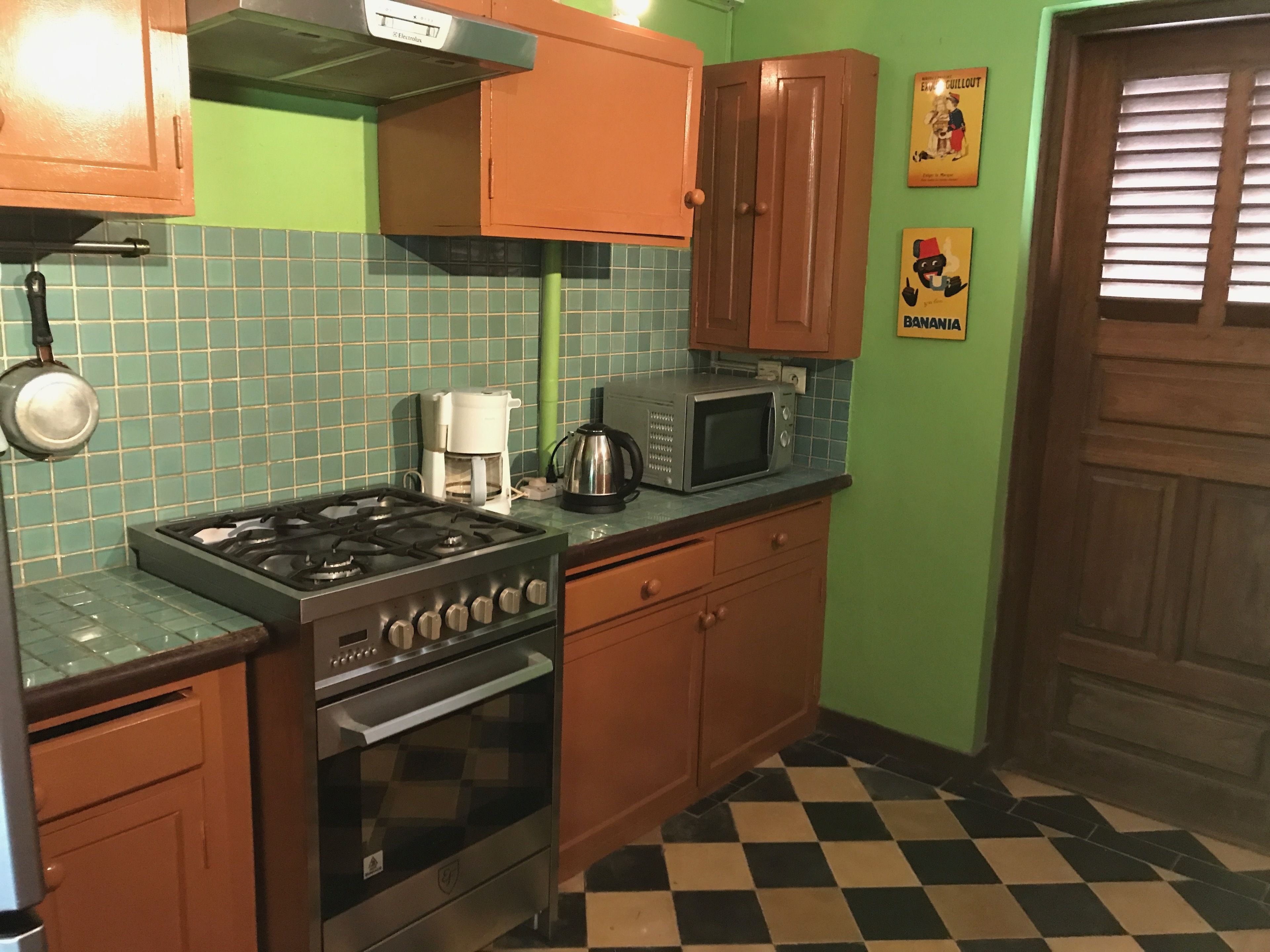 deluxe villa, 4 bedrooms, private pool, pool view | private kitchen | fridge, microwave, coffee/tea maker, electric kettle