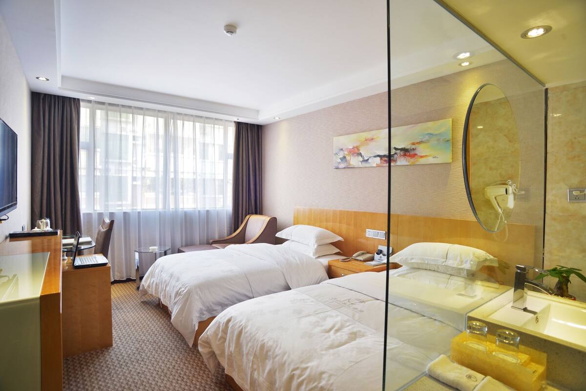 Business-Zimmer, 1 Doppelbett oder 2 Einzelbetten