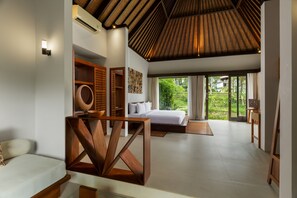 Rice Field View Villa with Free Benefit | 1 dormitorio, ropa de cama de alta calidad, decoración individual
