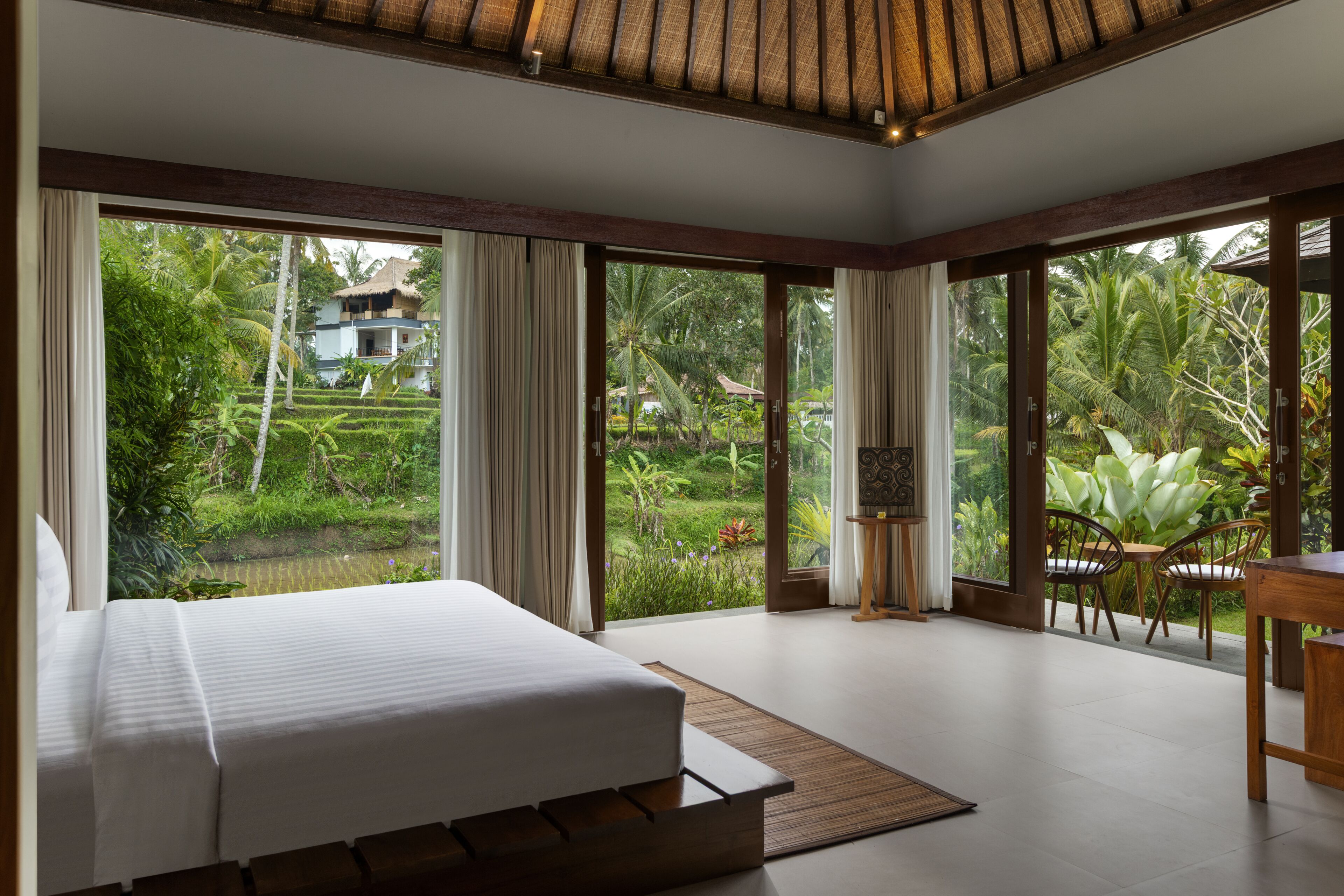 Rice Field View Villa with Free Benefit | 1 bedroom, premium bedding, individually decorated