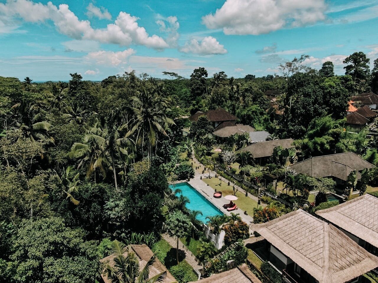 2 outdoor pools, pool umbrellas, sun loungers
