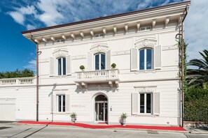 Fassade der Unterkunft