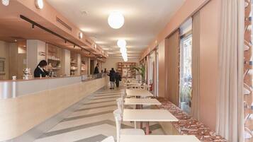 Lunch and dinner served, local cuisine