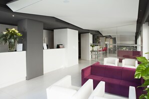 Sala de estar en el lobby