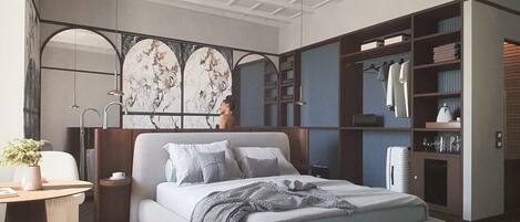 Minibar, in-room safe, blackout curtains, soundproofing