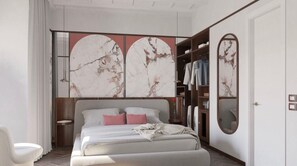 Minibar, in-room safe, blackout curtains, soundproofing -  Hotel Navona Palace Collection (Rome)