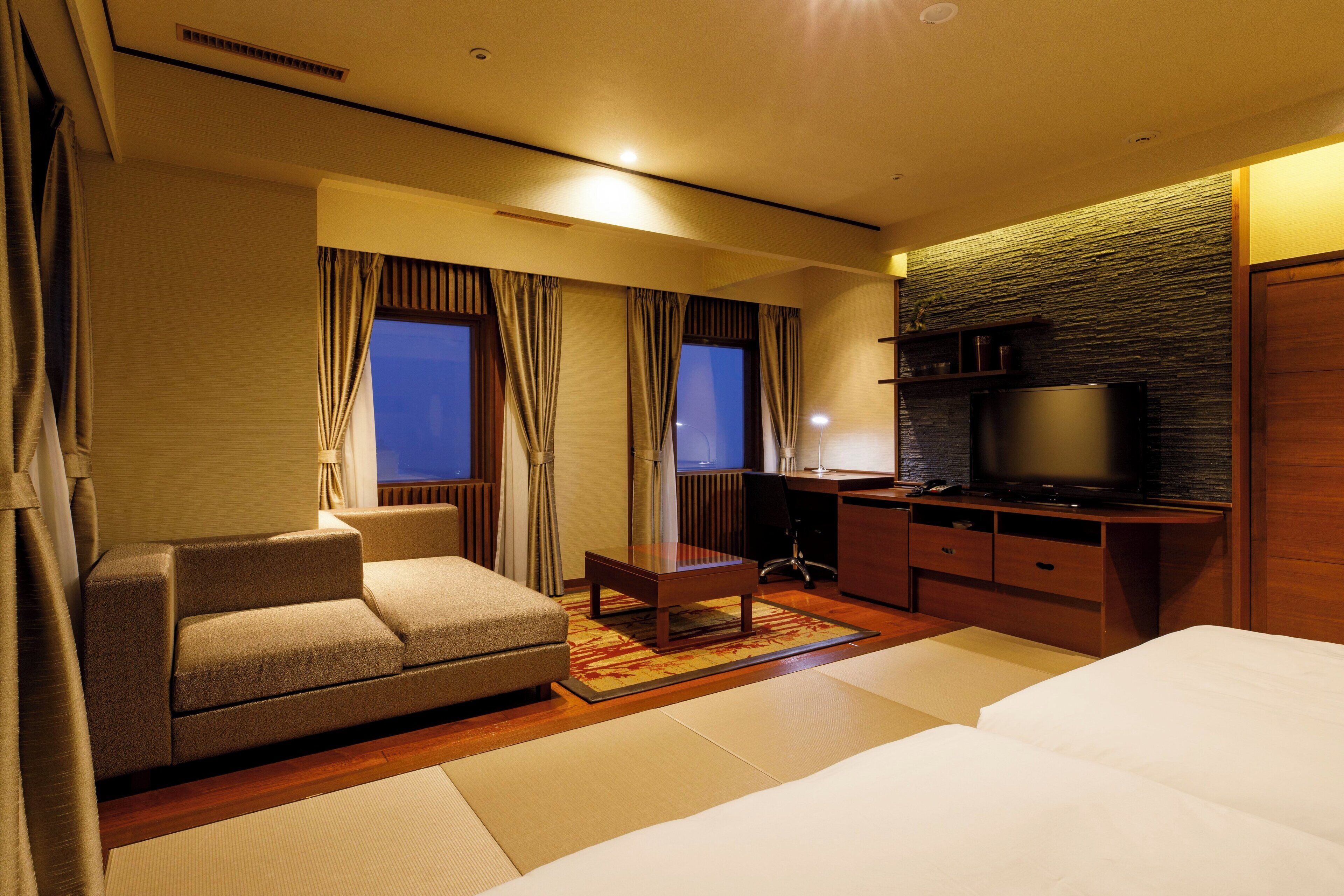 in-room safe, desk, blackout curtains, iron/ironing board