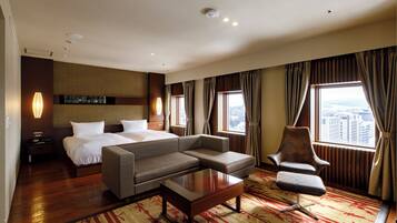 In-room safe, desk, blackout curtains, iron/ironing board