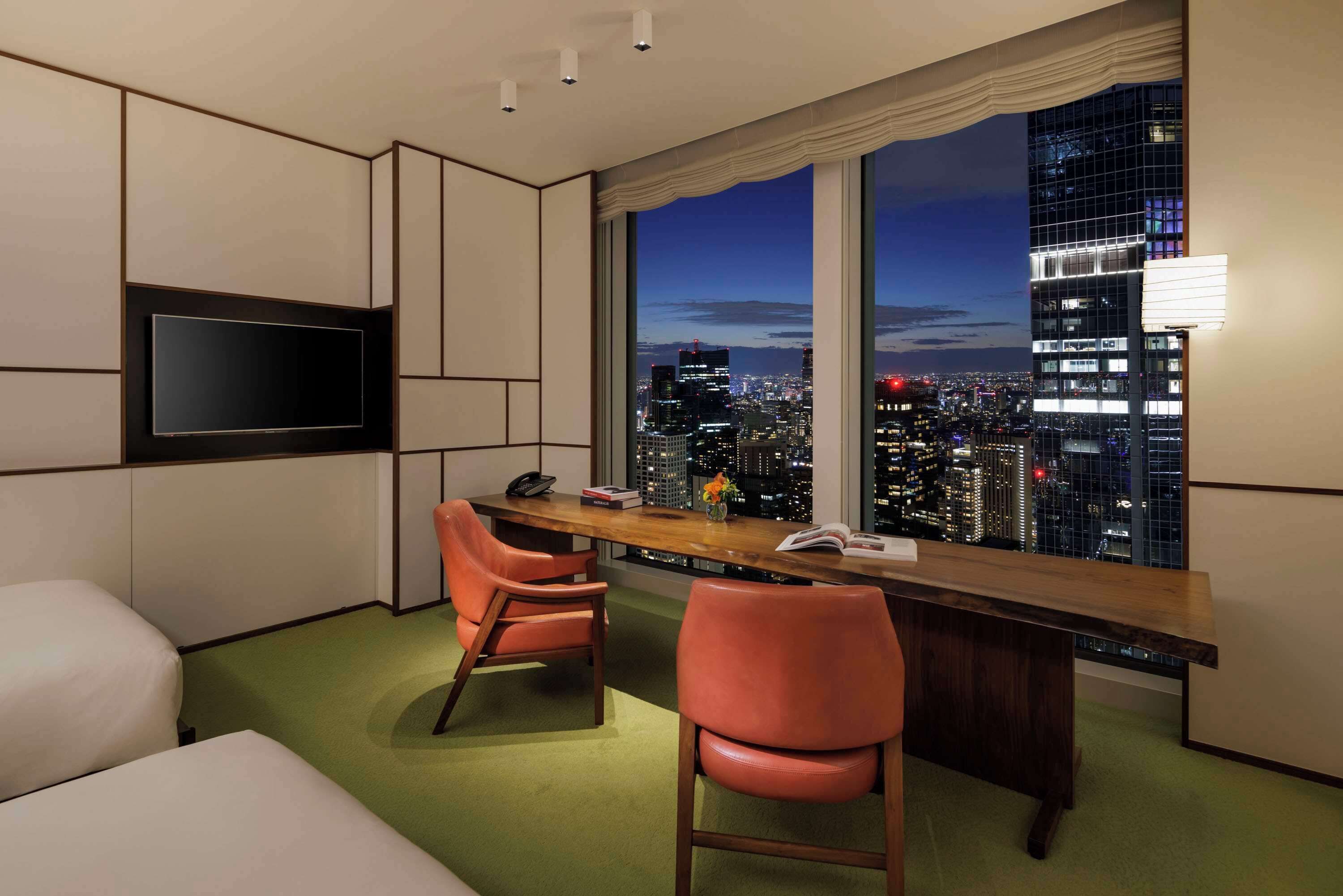 Minibar (free items), in-room safe, desk, blackout drapes