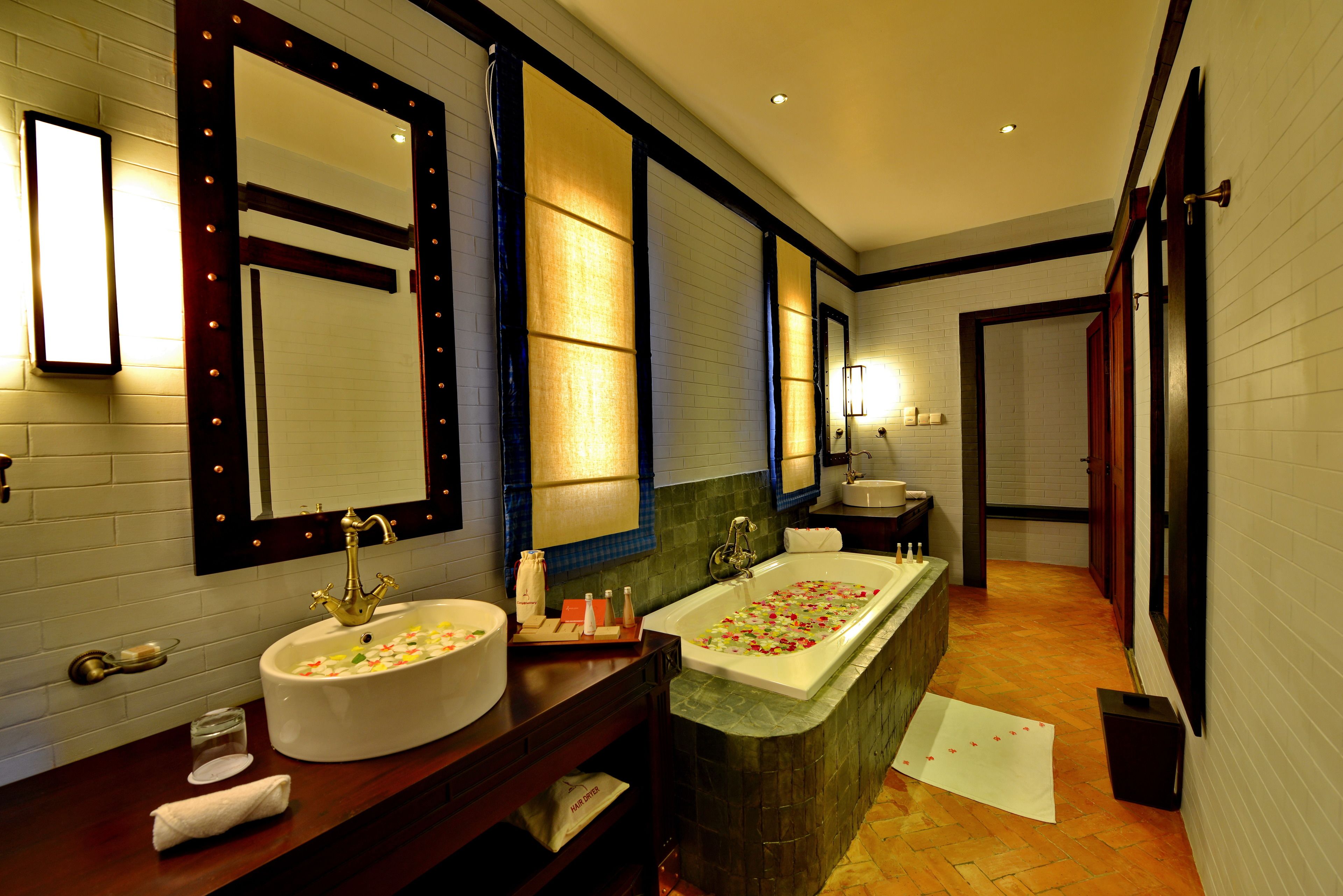 villa, 1 bedroom | bathroom | separate bathtub and shower, rainfall showerhead, designer toiletries