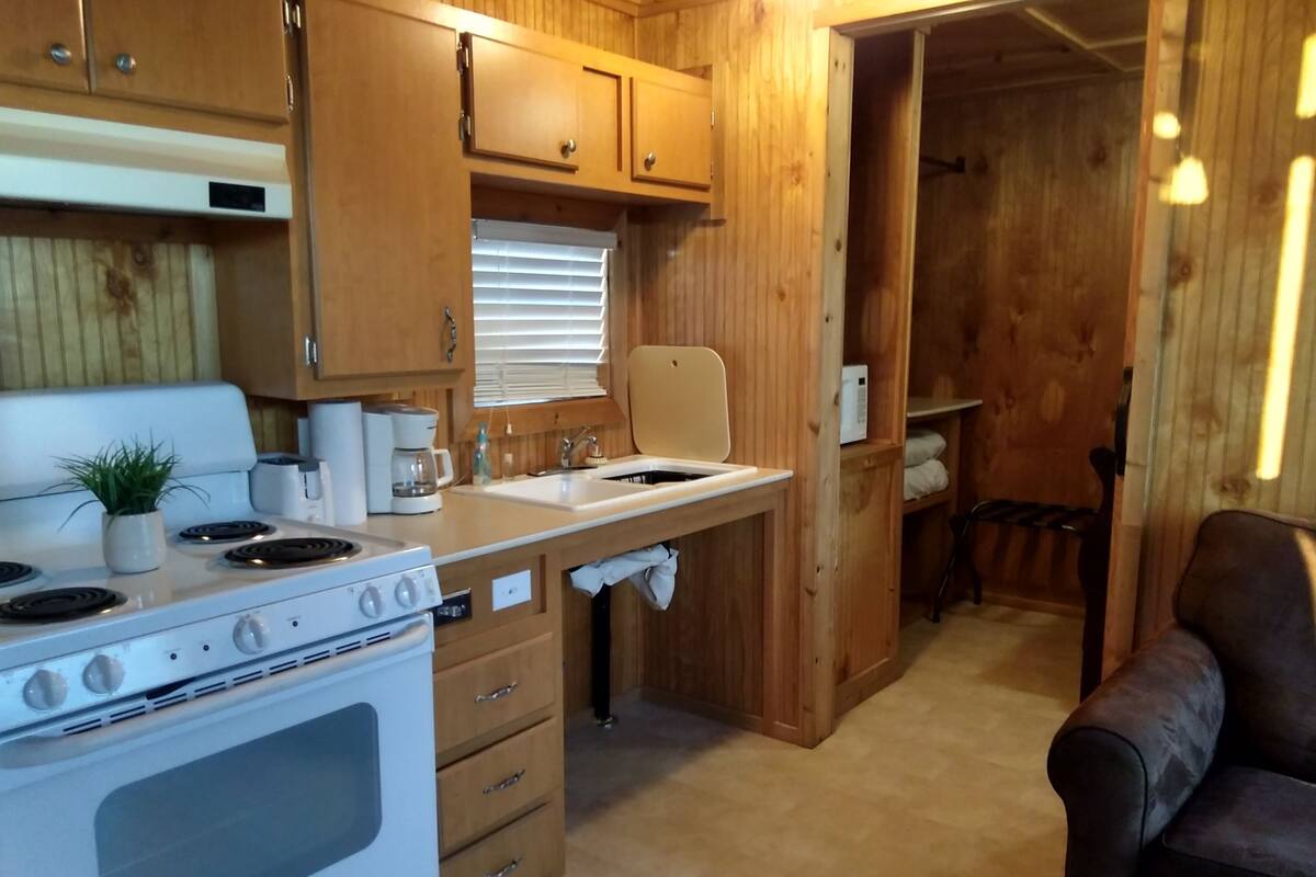 Ferienhaus, 1 Schlafzimmer, barrierefrei | Hochwertige Bettwaren, Bügeleisen/Bügelbrett, kostenloses WLAN