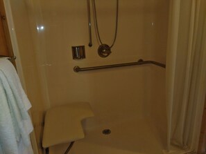 Cottage, 1 Bedroom, Accessible | Bathroom shower