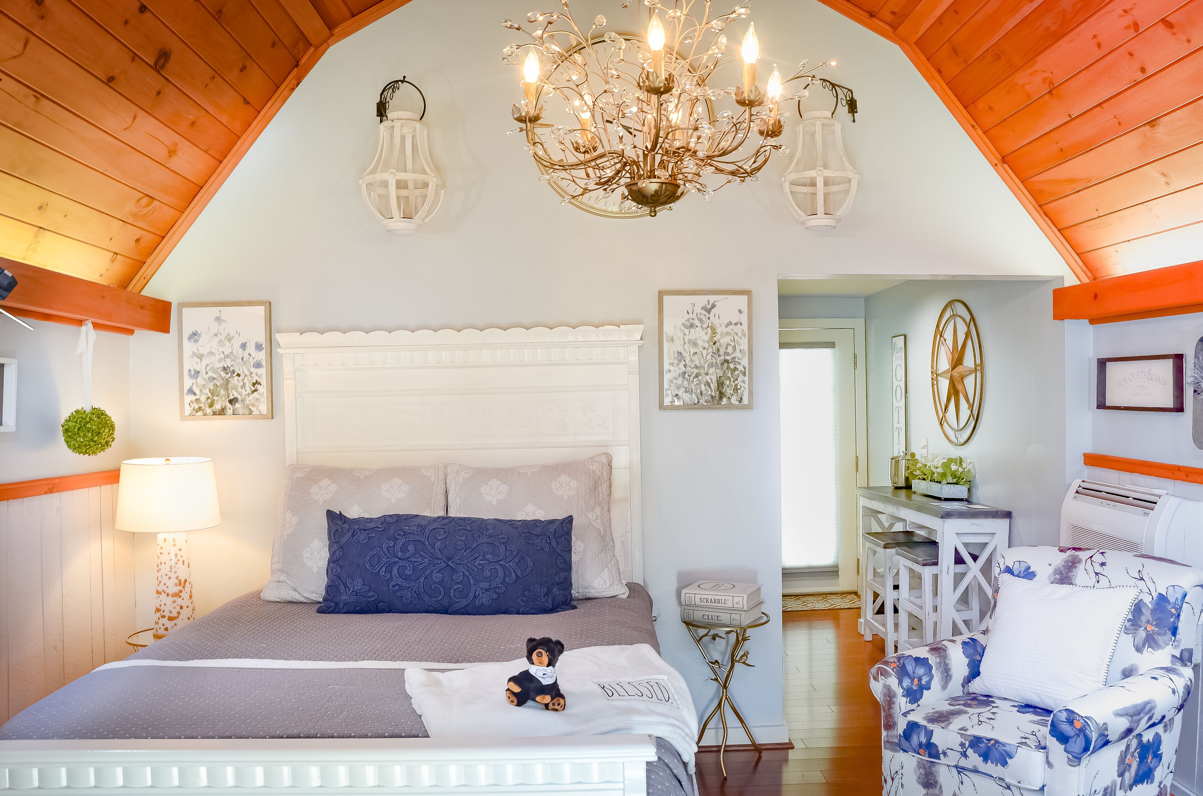 村舍, 1 张大床 | 遮光窗帘、隔音、熨斗/熨衣板、免费 WiFi