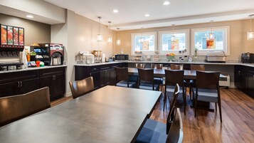 Free daily full breakfast