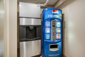 A vending machine with a Pepsi logo and a water dispenser. - Best Western La Plata Inn (La Plata)