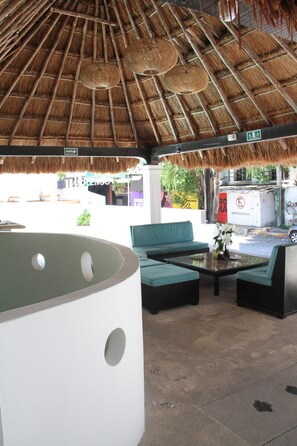 Check-in/check-out kiosk