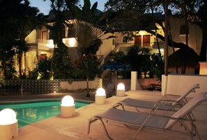 Alberca al aire libre 