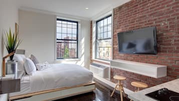 Premium bedding, pillow-top beds, individually decorated