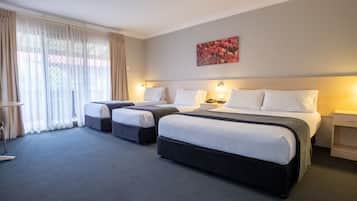 Iron/ironing board, cots/infant beds, free WiFi, bed sheets